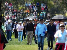 Posando para Fairway desde Bogotá