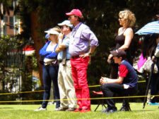 Posando para Fairway desde Bogotá