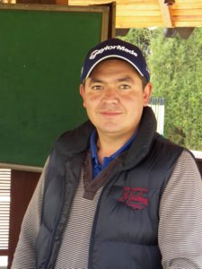 Posando para Fairway desde Bogotá