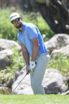 SAN LUIS POTOSÍ, MÉXICO – SEP. 8, 2016 – El estadounidense David Johnson durante la primera ronda del San Luis Championship, nuevo torneo del PGA TOUR Latinoamérica que dio inicio este jueves en La Loma Golf en San Luis Potosí, México (cortesía Enrique Berardi/PGA TOUR)
