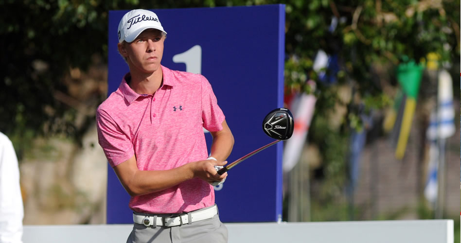 Paul Chaplet durante la segunda edición del Latin America Amateur Championship