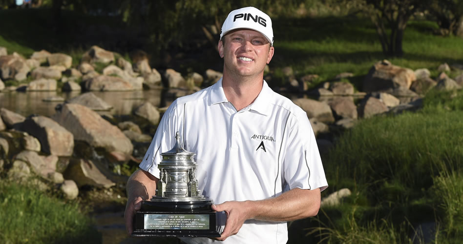 SAN LUIS POTOSI, MEXICO - SEPTEMBER 11: Nathan Lashley of the U.S during the PGA TOUR Latinoaméica final round of the San Luis Championship at La Loma Golf. (Enrique Berardi/PGA TOUR)