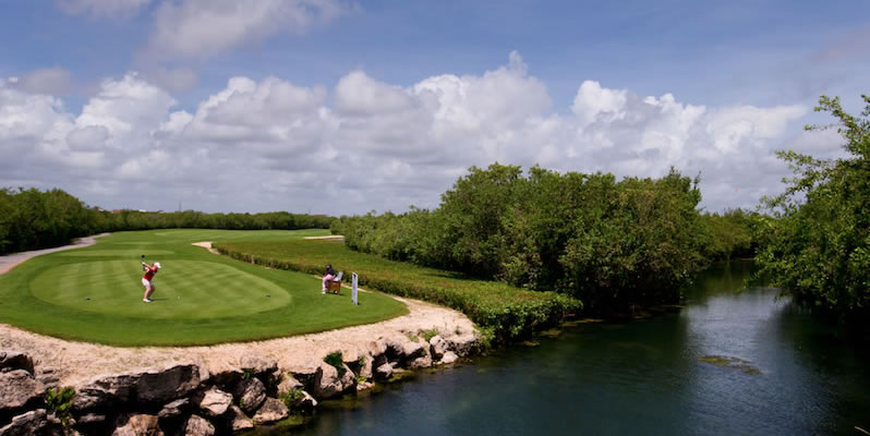 Vista General Mayakoba (cortesía Igfgolf.com)