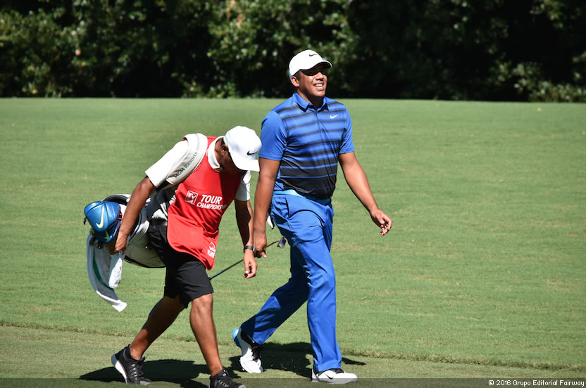 Jhonattan Vegas en el Tour Championship