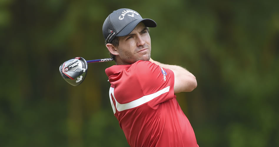 CALI, COLOMBIA - OCT. 29, 2016: El colombiano Andrés Echavarría durante la tercera ronda del Colombia Classic, evento que se disputa en el Club Campestre de Cali. (Enrique Berardi/PGA TOUR)