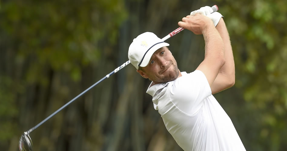 CALI, COLOMBIA - OCT. 29, 2016: El estadounidense Derek Rende durante la tercera ronda del Colombia Classic, evento que se disputa en el Club Campestre de Cali. (Enrique Berardi/PGA TOUR)