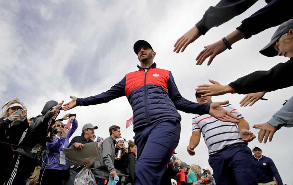 Dustin Johnson se llevó los honores del "Jugador del Año" (cortesía Conroe Courier)