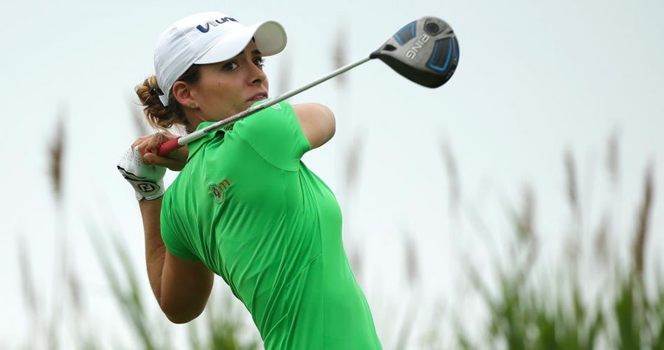 Gaby López y Mariajo Uribe tuvieron un complicado comienzo en el Blue Bay LPGA (Getty Images)