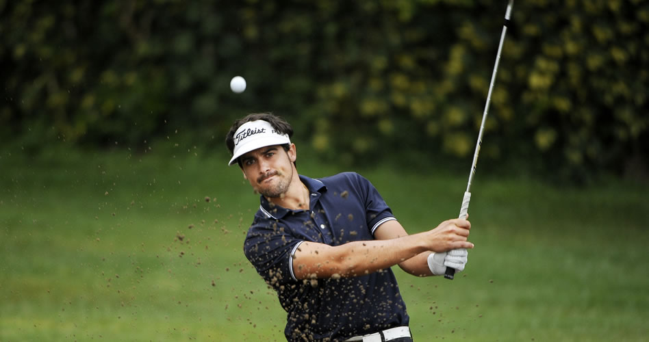 Samuel Del Val abre con 63 para ser el único líder en Uruguay (Enrique Berardi/PGA TOUR)
