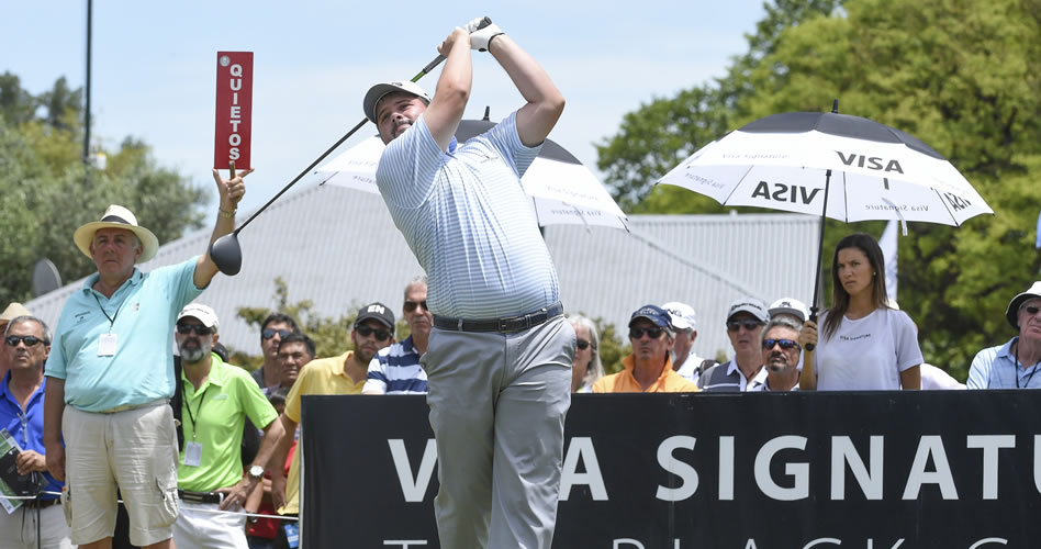 BUENOS AIRES, ARGENTINA - NOV. 19, 2016: El estadounidense Kent Bulle durante la tercera ronda del 111º VISA Open de Argentina presentado por OSDE, evento del PGA TOUR Latinoamérica que se disputa en Olivos Golf Club. (Enrique Berardi/PGA TOUR)