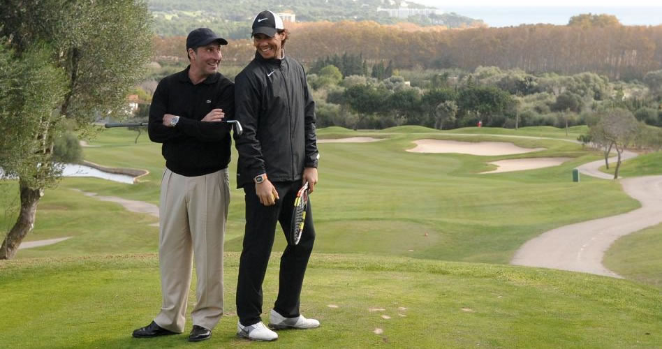 Dos grandes, Ciganda y Jiménez, se unen a Nadal y Olazábal para apoyar a personas desfavorecidas (cortesía Luis Corralo)