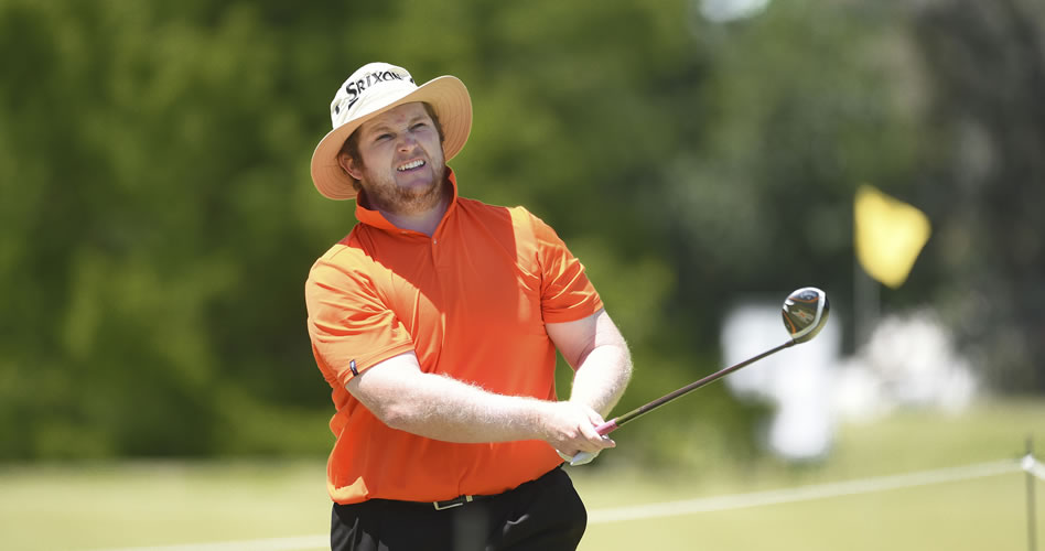 BUENOS AIRES, ARGENTINA - NOV. 11, 2016: El estadounidense Patrick Newcomb durante la segunda ronda del Argentina Classic presentado por NEC, evento ddel PGA TOUR Latinoamérica que se disputa en el Club de Campos de Golf Las Praderas de Luján. (Enrique Berardi/PGA TOUR)