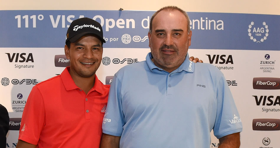 Fabián Gómez y Ángel Cabrera serán dos de los protagonistas en el Olivos / Foto: Gentileza Enrique Berardi/PGA TOUR