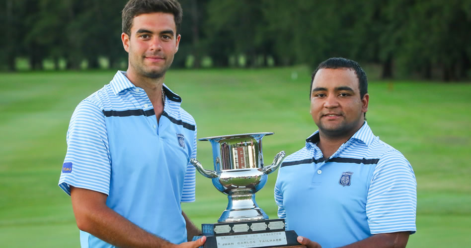 Agustín Tarigo y Juan Álvarez, los uruguayos campeones de la 45° Copa Tailhade / Foto: Gentileza Cramer Media