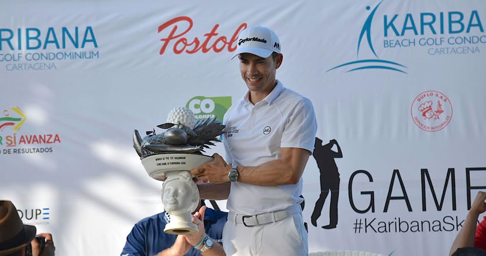 Camilo Villegas gana 1ra edición del Skins Game Karibana - Cartagena (cortesía Fairway-Colombia)