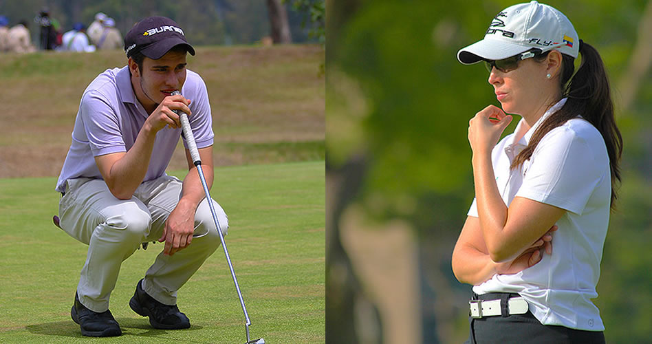 Luis Carlos Pardo y Silvia Garcés están por Colombia en la competencia que se desarrolla en Chile
