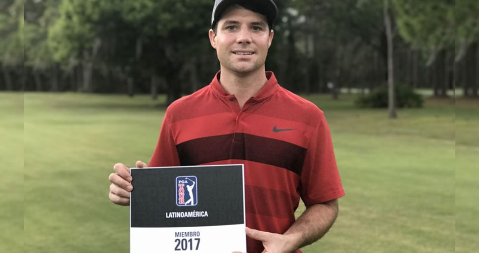 Hunter Hamrick fue el medallista en Sebring (Prensa/PGA )TOUR