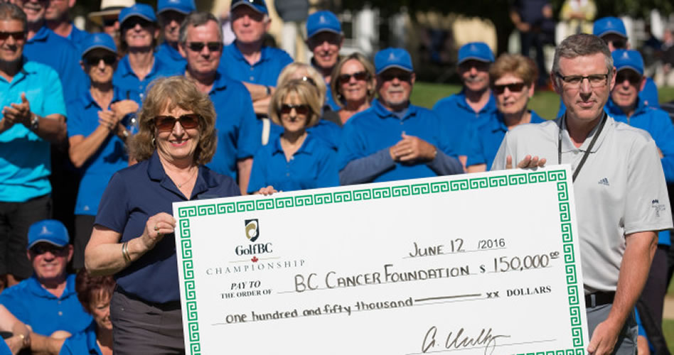 PGA Tour levanta récord de $166 millones en donaciones en el 2016 (cortesía Charity | GolfBC Championship - Mackenzie Tour - PGA TOUR Canada)