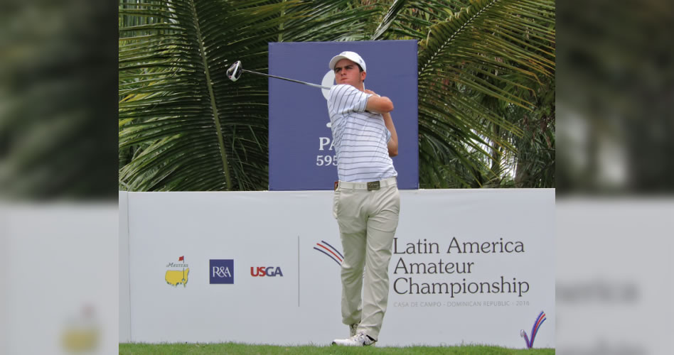 Jorge García va por título en Latin America Amateur Championship de golf 2017