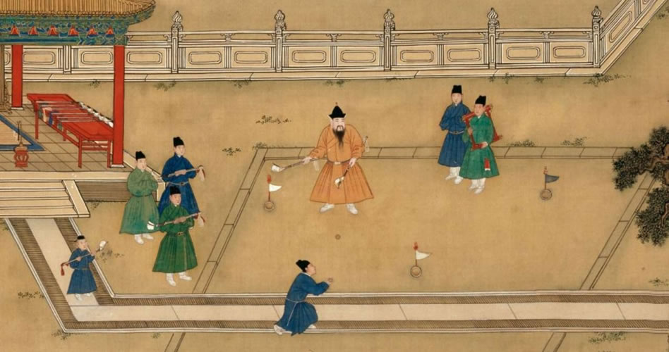 “Ancient golf road”, la historia del golf en China en bicicleta (cortesía scmp.com)