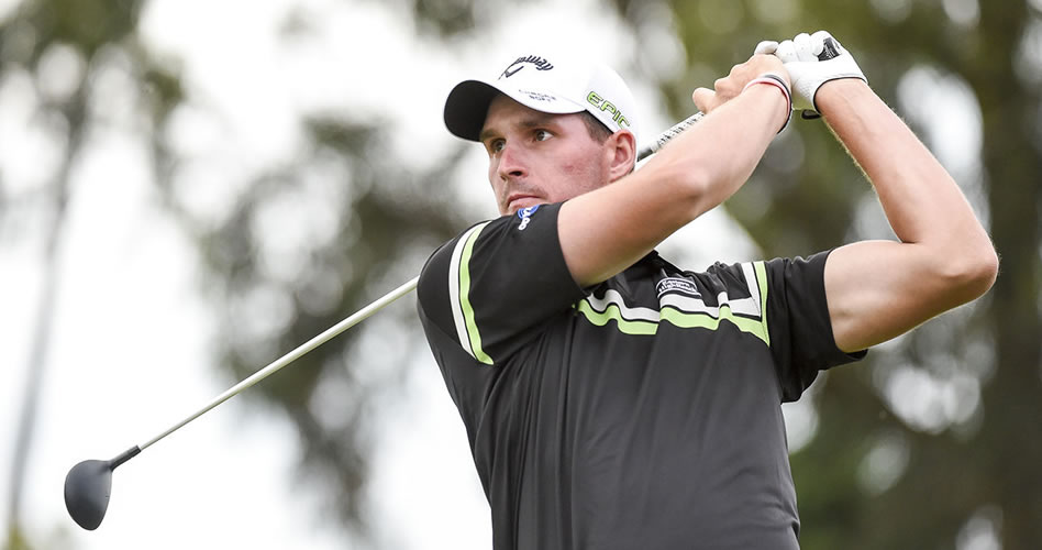 El estadounidense Brandon Matthews es egresado de Temple University, en donde ganó ocho eventos a nivel universitario. (Enrique Berardi/PGA TOUR)