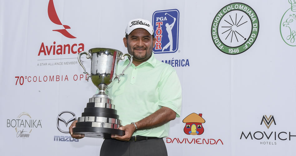 El Camarón Rodríguez se impone en el 70º Avianca Colombia Open (Enrique Berardi/PGA TOUR)