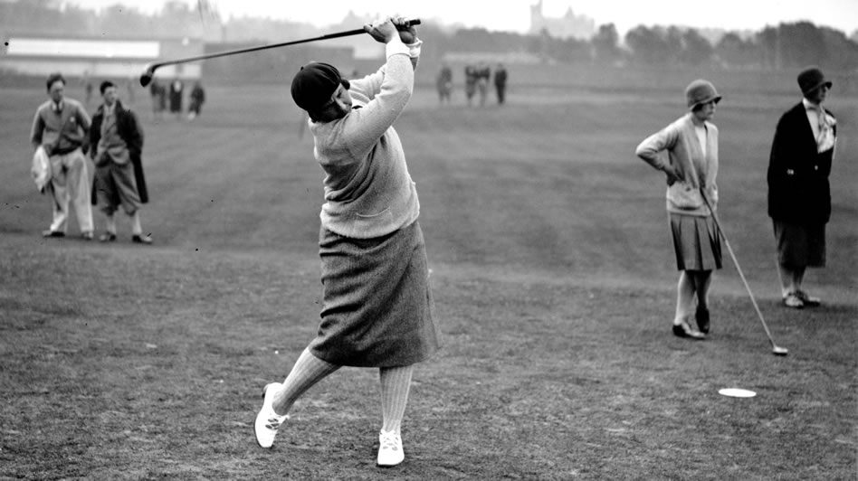 Marion Hollins, la golfista nacida libre (cortesía myusualgame.com)