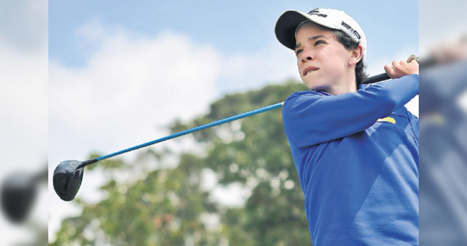 Meritoria actuación de Esteban Jaramillo en el Club Colombia Championship (cortesía: Óscar Pérez)