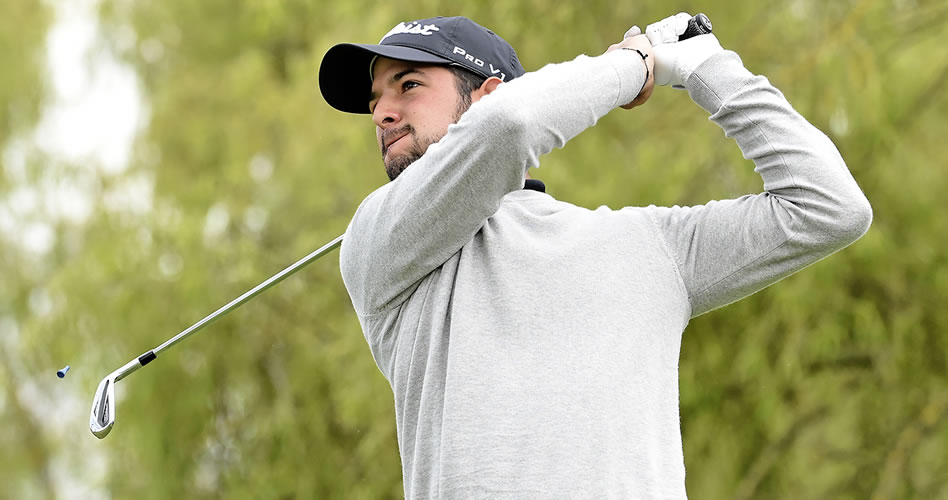 Quindiano Santiago Gómez asume el liderato en solitario del 70º Avianca Colombia Open (Enrique Berardi / PGA TOUR LA)