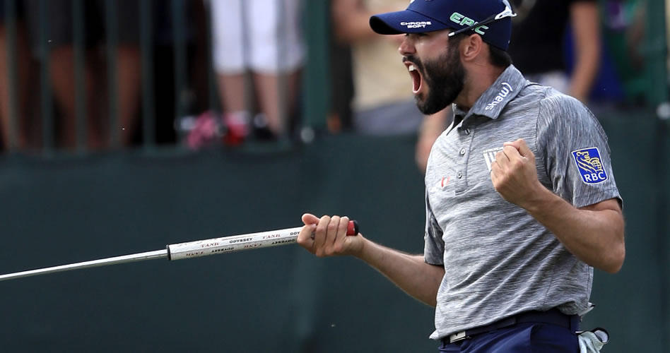 Adam Hadwin consigue su primera victoria en el PGA Tour (cortesía golfweek.com)