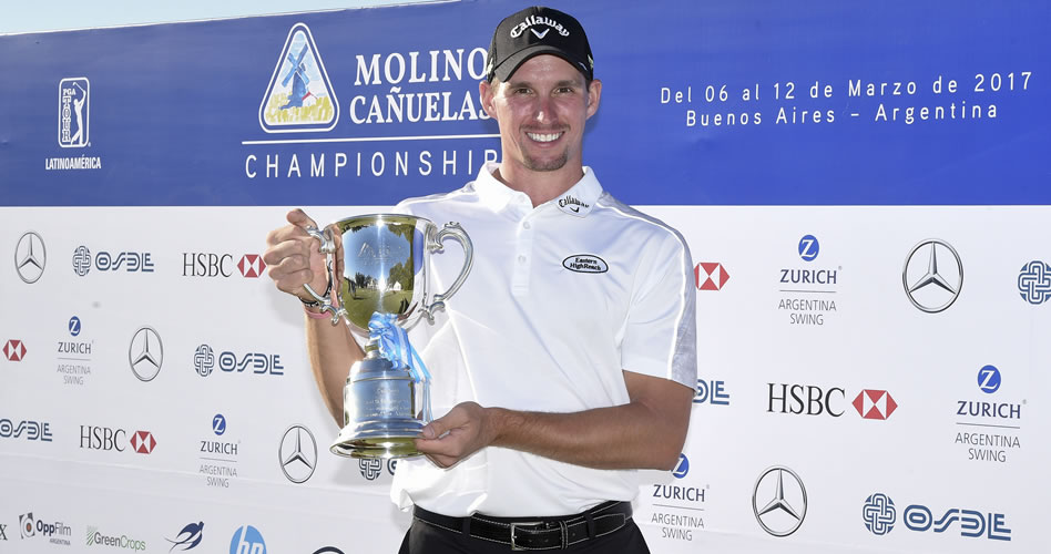 Nicolás Echavarría, puesto 36 al final del Molino Cañuelas Championship en el PGA TOUR Latinoamérica (Enrique Berardi/PGA TOUR)