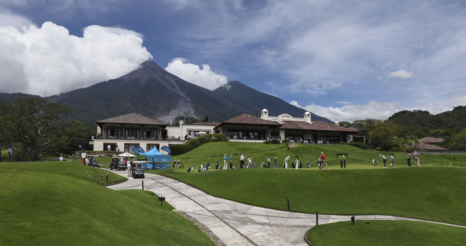 ANTIGUA, GUATEMALA - MARCH 15: Club House during practice for the PGA TOUR Latinoamérica Guatemala Stella Artois Open at La Reunion Golf Resort - Fuego Maya on March 15, 2017 in Antigua, Guatemala. (Enrique Berardi/PGA TOUR)