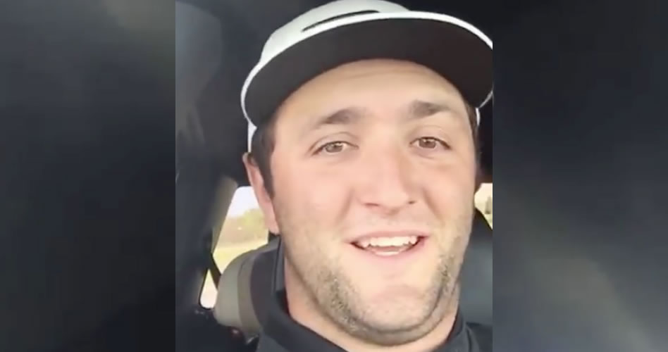 Video, Jon Rahm envía un afectivo mensaje a los jóvenes talentos españoles desde Augusta