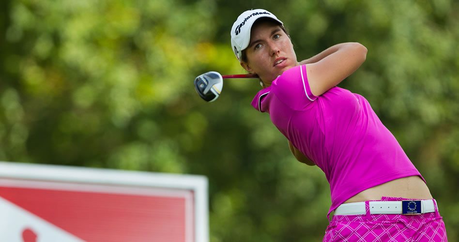 Carlota Ciganda se queda a dos centímetros de la gloria. La navarra, segunda tras caer en el PlayOff (cortesía ladieseuropeantour.com)