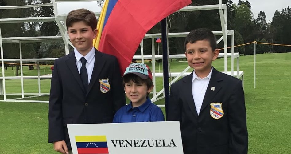Venezolanos en torneo infantil de Colombia