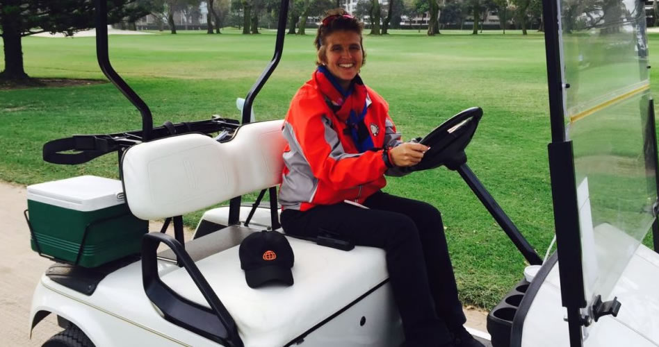 Magdalena Villar, primera mujer en formar parte del Comité de Reglas de la Federación Sudamericana de Golf. (Foto: FPG)