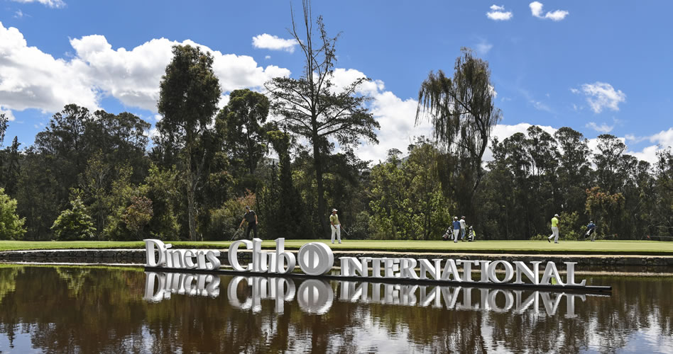 QUITO, ECUADOR - MAYO 30, 2017: Vista panorámica del hoyo 10 del campo de Quito Tenis y Golf Club durante la ronda de práctica de este martes en el Quito Open presentado por Diners Club, séptima cita del calendario 2017 del PGA TOUR Latinoamérica (Enrique Berardi/PGA TOUR)