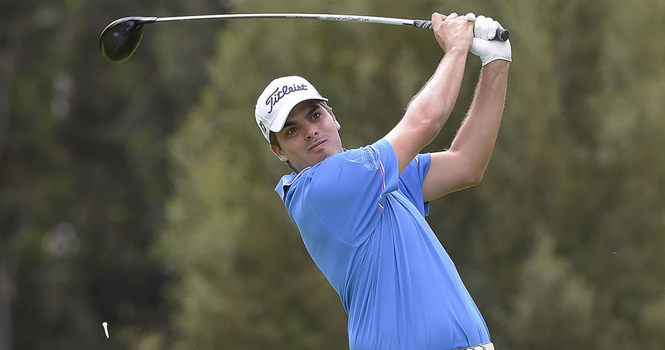 QUITO, ECUADOR - JUN. 3, 2017: El colombiano Ricardo Celia durante la tercera ronda del Quito Open presentado por Diners Club, séptimo evento de la temporada 2017 del PGA TOUR Latinoamérica. (Enrique Berardi/PGA TOUR)