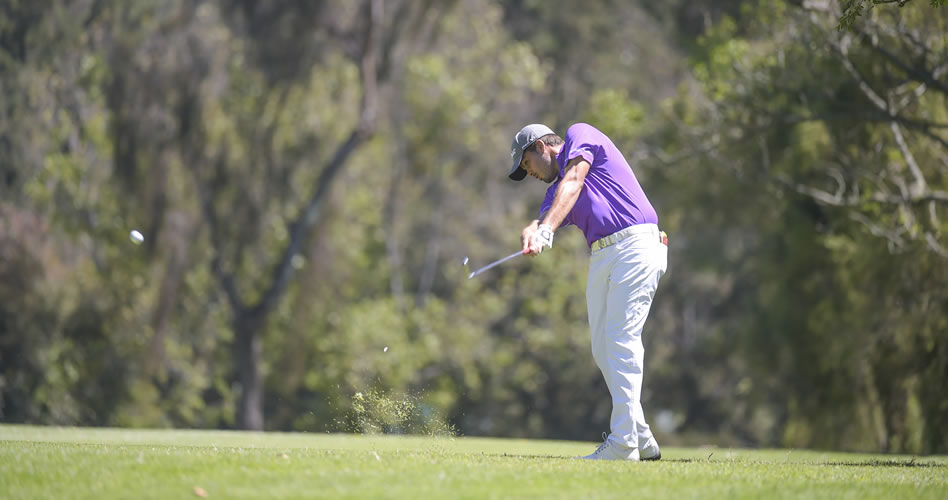 QUITO, ECUADOR - JUN. 2, 2017: El colombiano Ricardo Celia durante la segunda ronda del Quito Open presentado por Diners Club, séptimo evento de la temporada 2017 del PGA TOUR Latinoamérica. (Enrique Berardi/PGA TOUR)