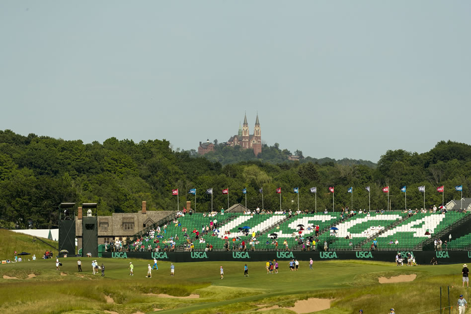 US Open en Erin Hills en su máxima expresión (cortesía USGA)