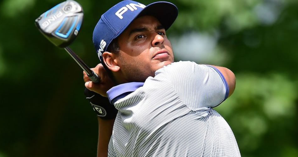 Juan Sebastian Muñoz en The Greenbrier Classic (cortesía PGA TOUR)