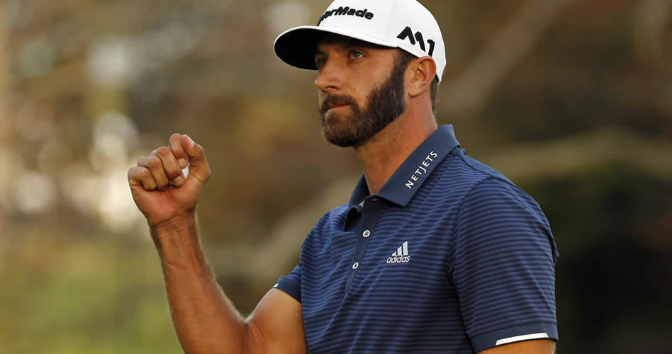 Dustin Johnson (cortesía Boston Herald)