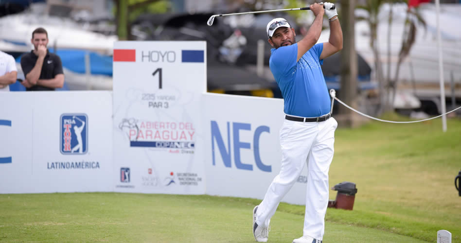 El "Camarón" Rodríguez (MEX) sigue imparable en el Abierto del Paraguay Copa NEC presentado por Audi Diesa / Gentileza: Enrigue Berardi/PGA TOUR