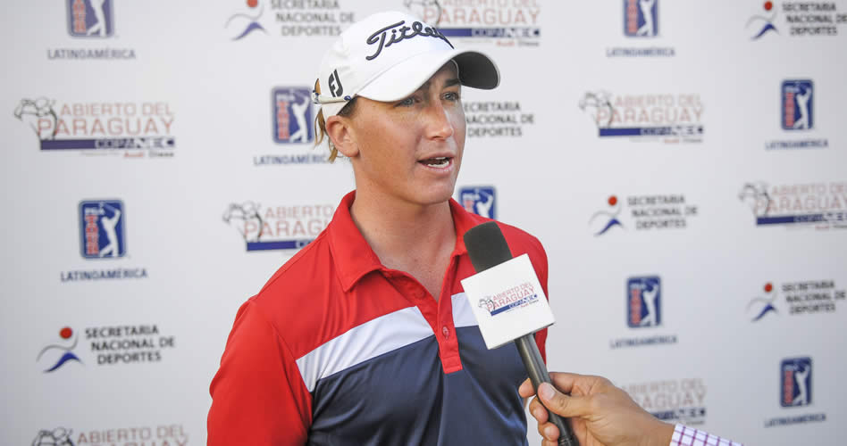 Nick Palladino arranca como líder en Paraguay (Enrique Berardi/PGA TOUR)