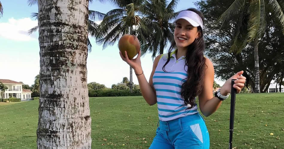 Carolina Romero "Fit Golfer Girl" (cortesía InstaRix)
