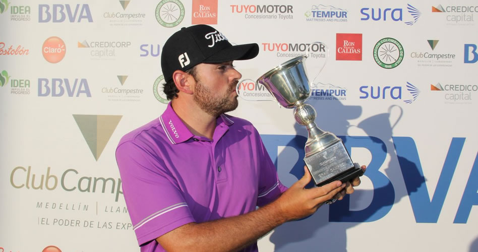 Rozo inspirado con 1ra victoria del año en Medellín (cortesía Twitter)