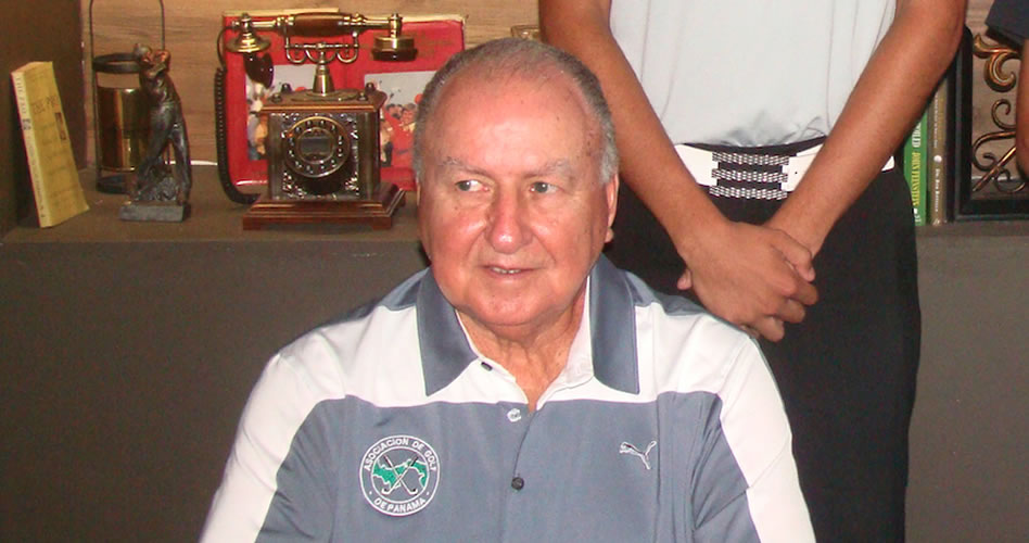 Jorge Loaiza, presidente actual de la Asociación Panameña de Golf