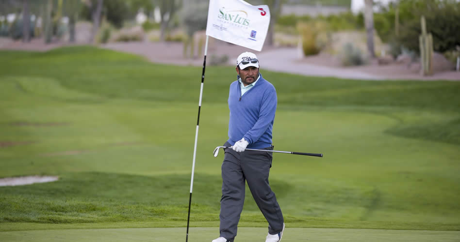 El Camarón Rodríguez toma tres golpes de ventaja en San Luis Potosí (Photo by Enrique Berardi/PGA TOUR)