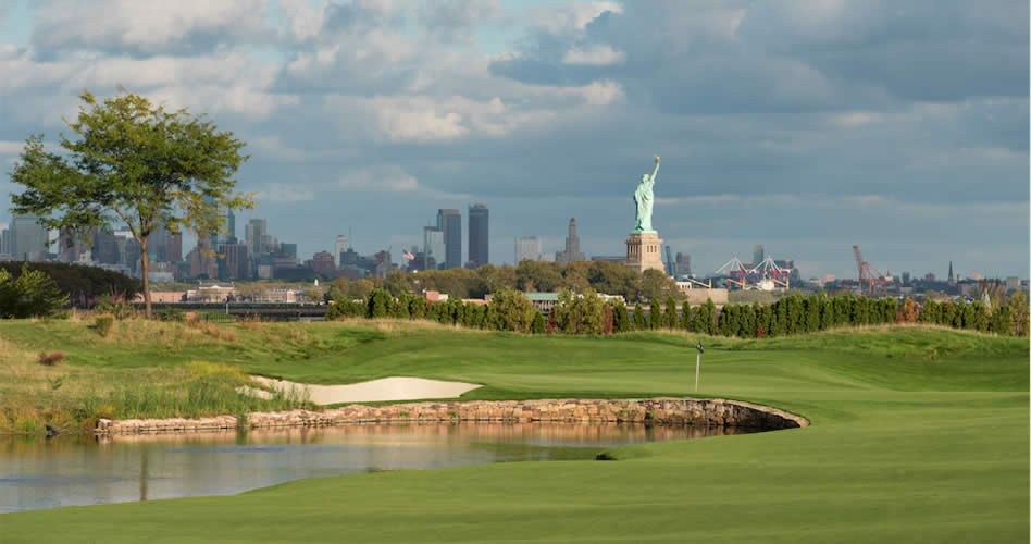 Estados Unidos contra el Resto del Mundo en Liberty National (cortesía Meadowlands USA)