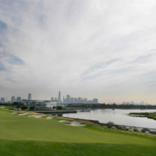 Liberty National Golf Club en imágenes (cortesía Stan Badz y Chris Condon / PGA Tour / Getty Images)